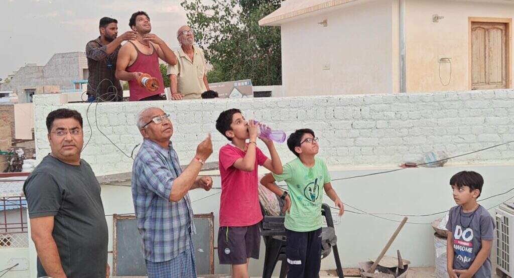 Bikaner एक दिन-मौसम तीन : 45.5° सबसे गर्म, शाम को आंधी, रात को बौछार