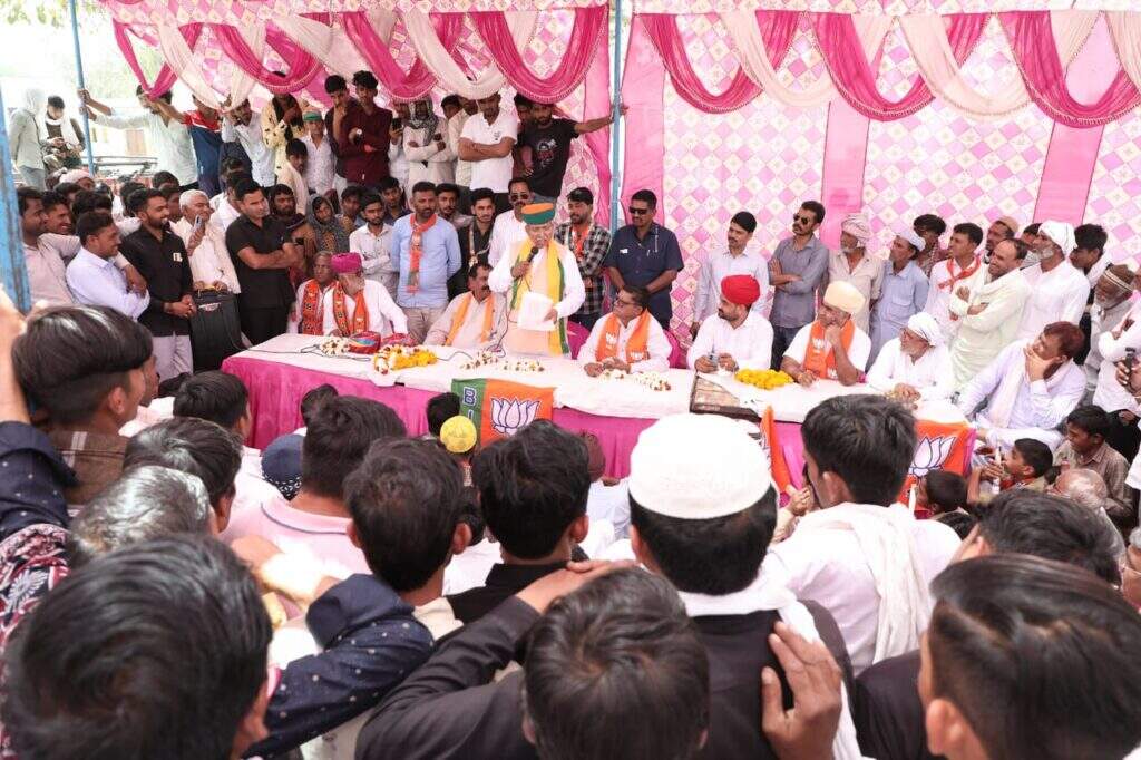 पीएम ने जनता से किए वादों को समयबद्व तरीके से पूरा किया -अर्जुनराम