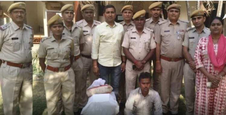 जालौर जिला पुलिस ने अलग-अलग प्रकार की 45,960 टैबलेट जब्त की