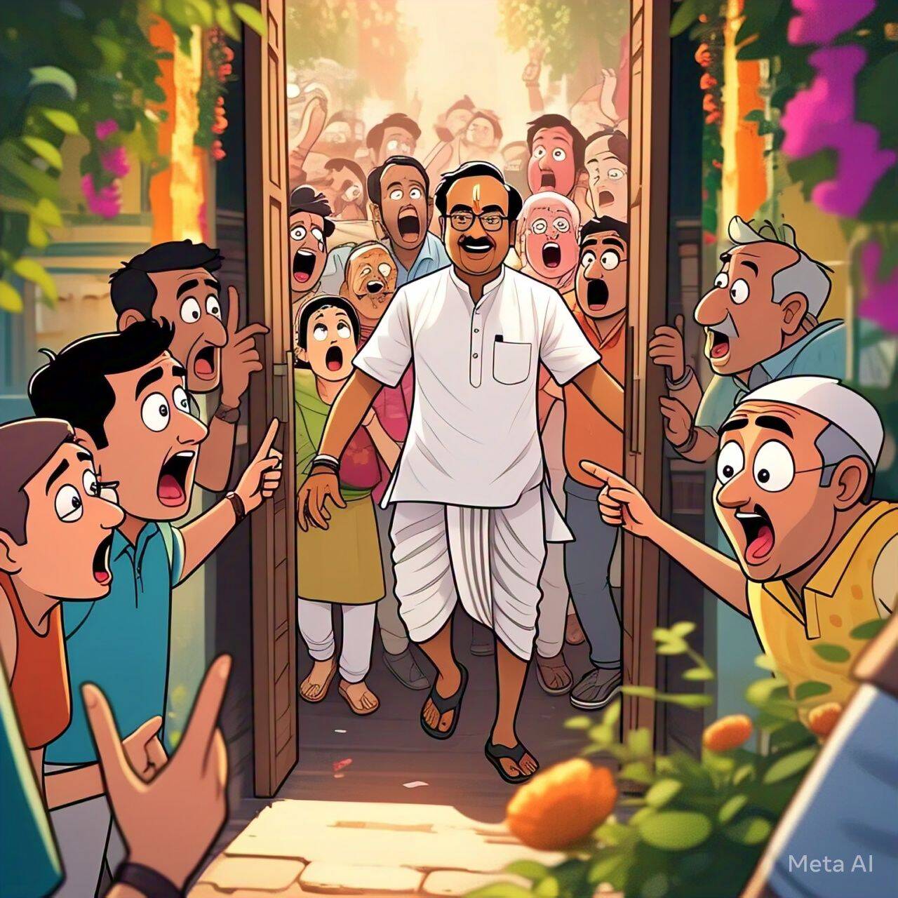 पिछले दरवाजे वाले "श्वान हजारों भौंकतें, गज चलते अपनी चाल" मंत्र में सिद्ध