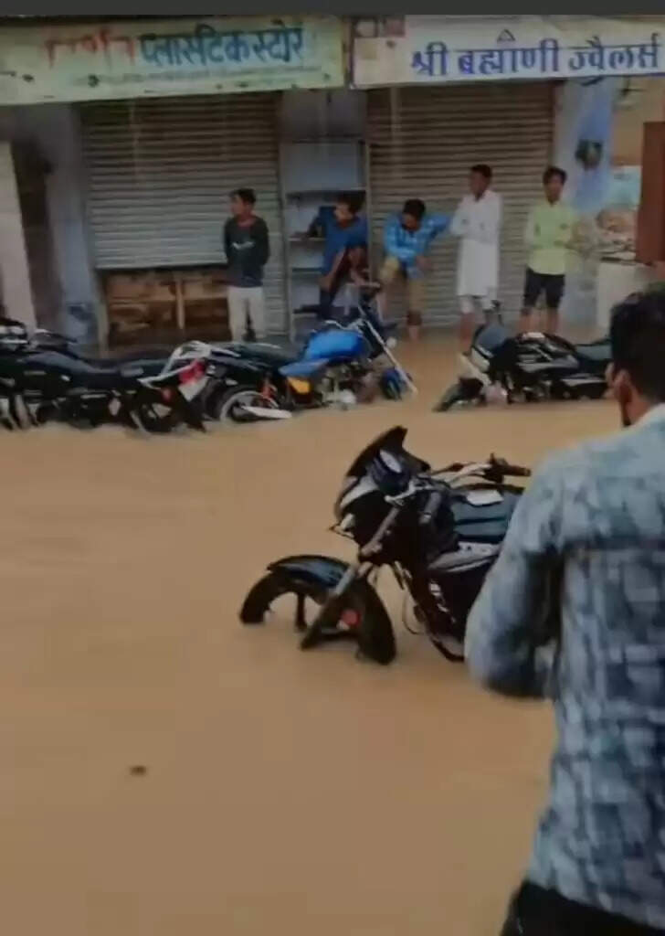 BIKANER : खाजूवाला में फिर जमकर बरसे मेघ