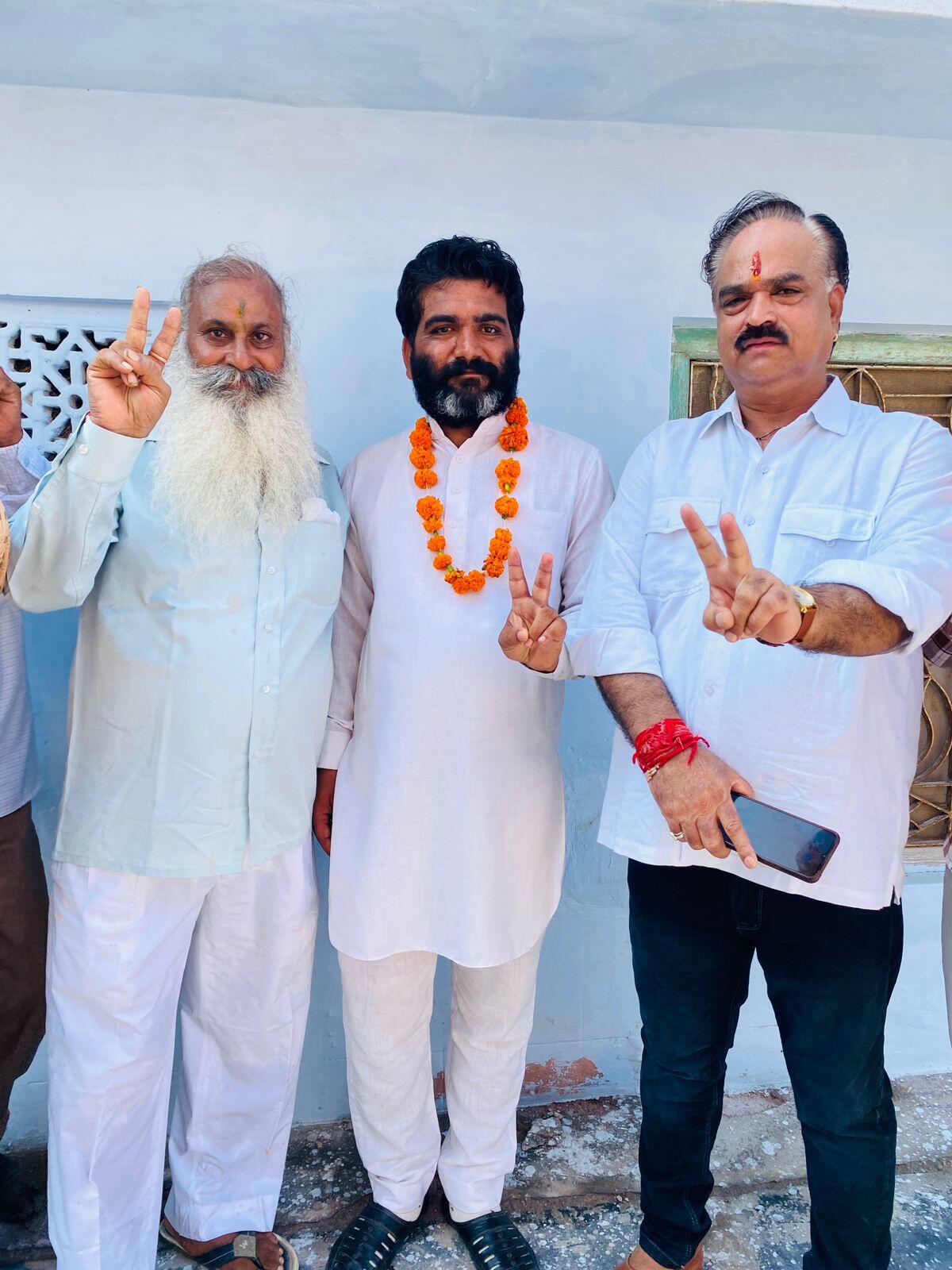 Bikaner : वार्ड-03 उप चुनाव में भाजपा के नंदकिशोर 902 मतों से जीते