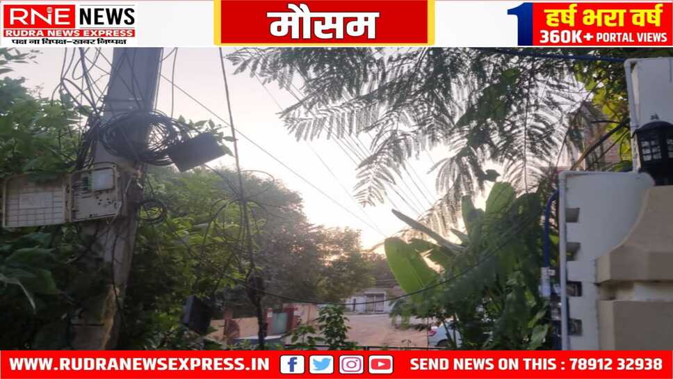 मौसम : सुबह हल्की ठंडी, दिन गर्म मगर रात ठंडी रही, साफ रहेगा आकाश
