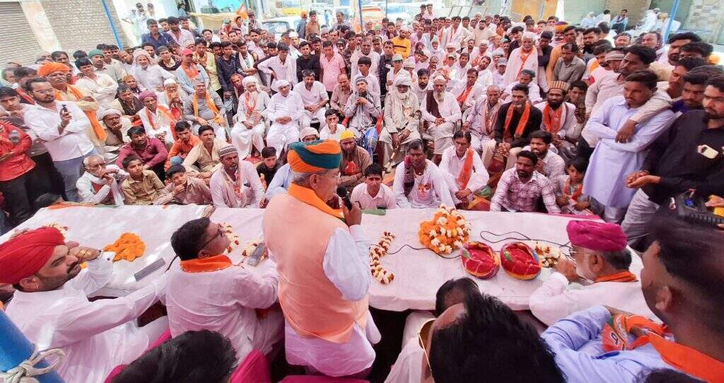 पीएम ने जनता से किए वादों को समयबद्व तरीके से पूरा किया -अर्जुनराम