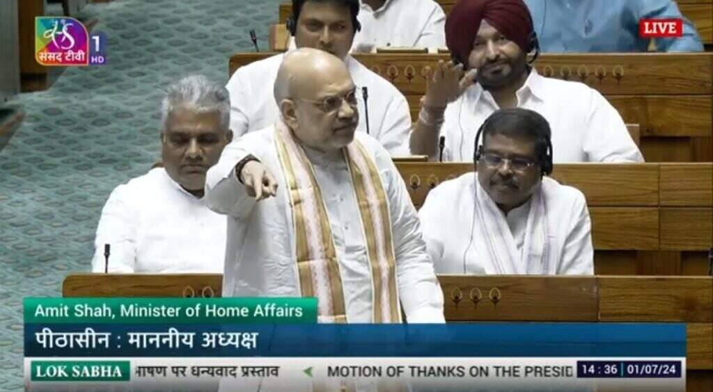 LOKSABHA : बीच में मोदी उठे, शिवराज तमतमाये, राजनाथ-अमितशाह ने आरोप लगाये
