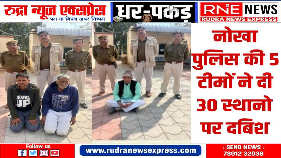 विशेष अभियान चलाकर पुलिस ने एक दर्जन आरोपियों को गिरफ्तार किया