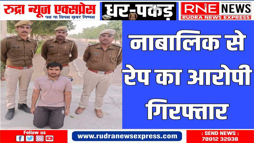 नाबालिग को डरा धमकाकर किया था दुराचार