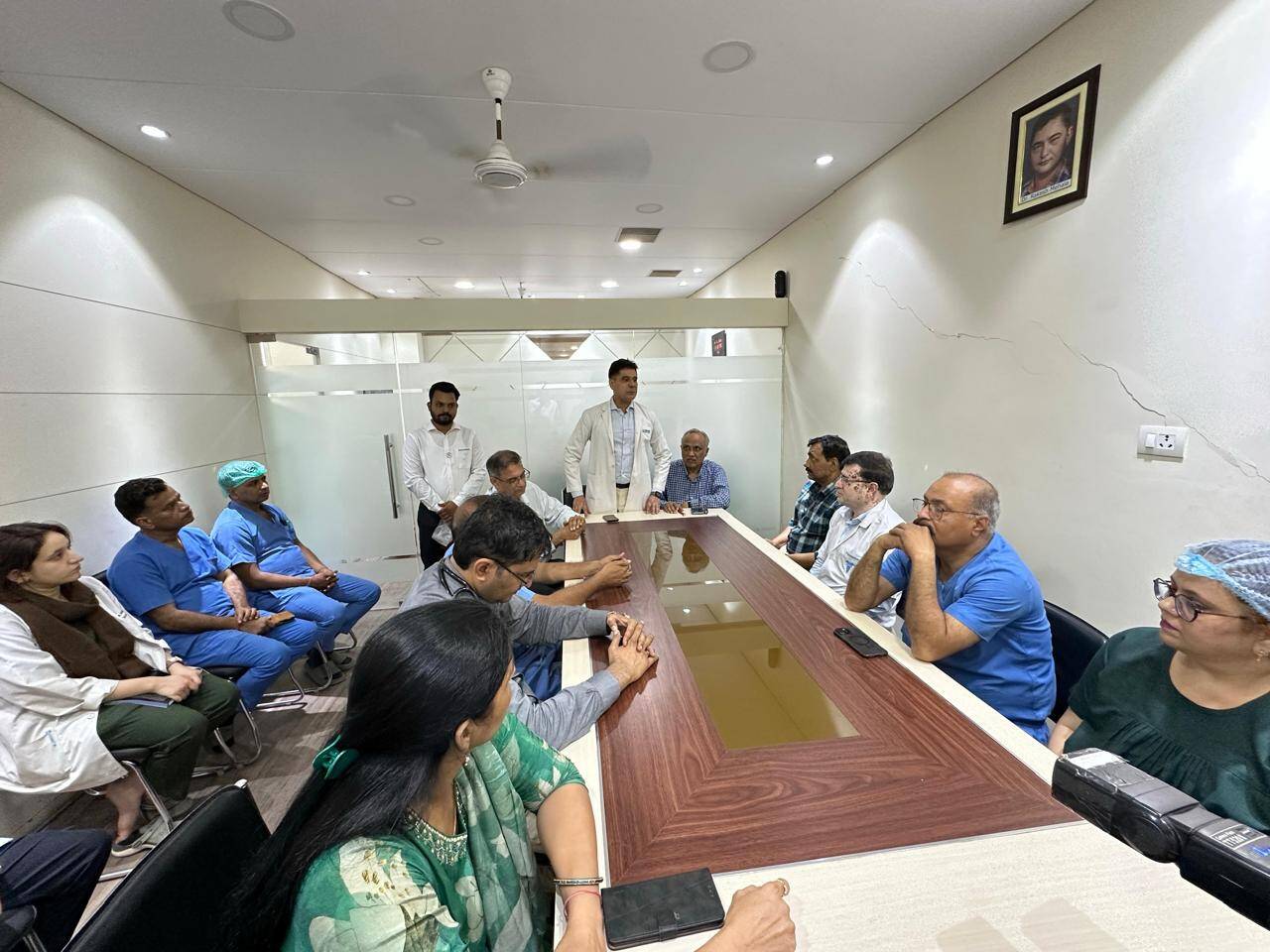 PBM HOSPITAL : विश्व रक्तचाप माह के तहत हल्दीराम हार्ट हॉस्पिटल में जागरूकता कार्यक्रम आयोजित