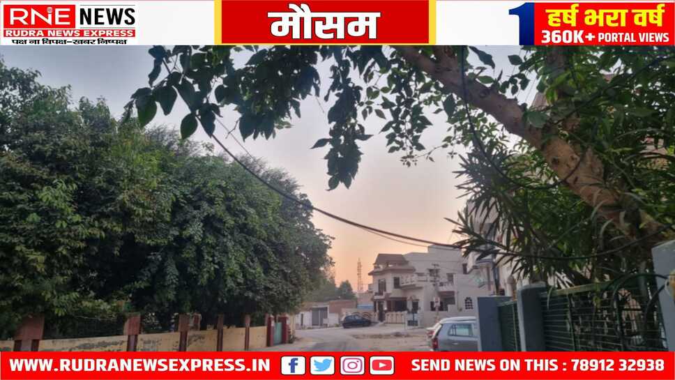 सुबह शीत लहर से ठंड, तेज गलन, हवा हाड कंपाने वाली