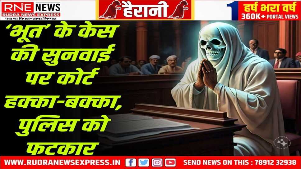 A ghost filed an FIR : इस भूतनाथ की एफआईआर-गवाही कोर्ट हैरान, पुलिस-अधिवक्ता को नसीहत