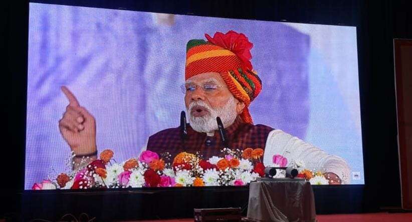 1 लाख करोड़ से अधिक राशि के विकास कार्यों का किया उद्घाटन, पूगल में बनेंगे 4 हजार मेगावाट के तीन सोलर पार्क