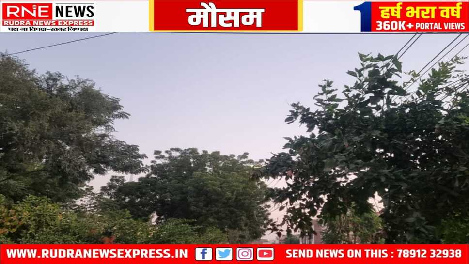 मौसम : शुक्रवार की सुबह ठंडी, रात भी थी सर्दी ज्यादा, बढ़ने लगी ठंड