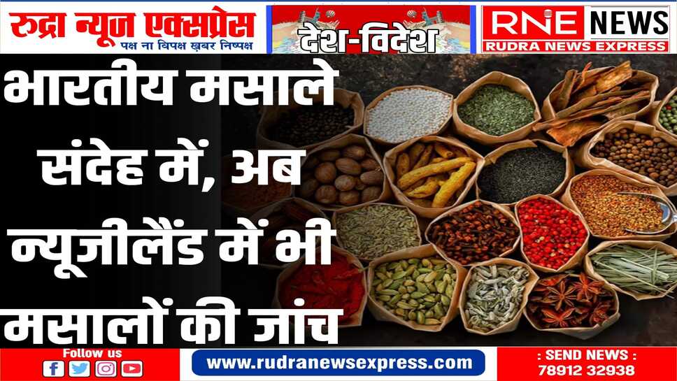सिंगापुर, हांगकांग, अमेरिका और आस्ट्रेलिया में भारतीय मसालों की जांच हो चुकी