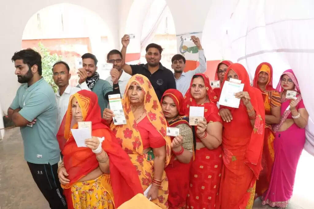 Bikaner Loksabha Election 2024 : तीन बजे तक 40.8 % मतदान, सबसे ज्यादा 50.7% अनूपगढ़, सबसे कम 32.14 % नोखा में