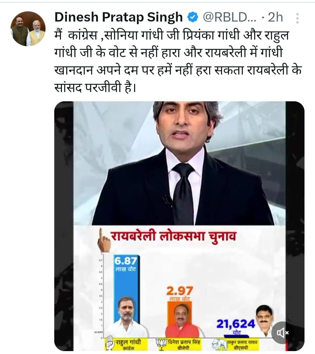 यूपी में महाभारत: प्रियंका के वायनाड से चुनाव लड़ने पर मंत्री दिनेश प्रताप की टिप्पणी ने भड़काया विवाद