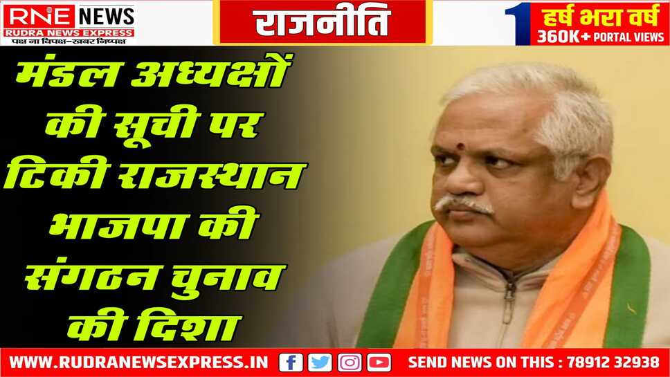 मंडल अध्यक्षों के चुनाव में उलझी भाजपा, जिलाध्यक्ष बनाने में देरी, बचे मंडलों के लिए फिर से हो रही है कवायद