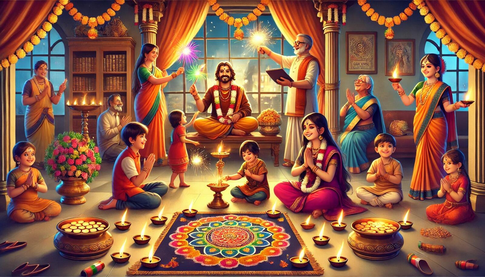 दीपावली मुहूर्त को लेकर पंडित जितेंद्र आचार्य ने फिर दोहराये शास्त्रसम्मत तर्क !