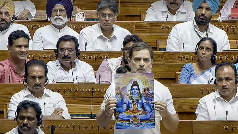 LOKSABHA : बीच में मोदी उठे, शिवराज तमतमाये, राजनाथ-अमितशाह ने आरोप लगाये