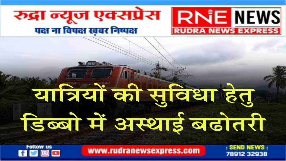 बीकानेर-दादर-बीकानेर रेलसेवा की थर्ड एसी श्रेणी में 01 डिब्बा बढाया