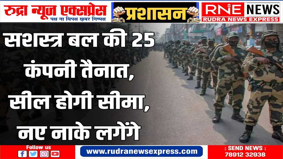 LOKSABHA ELECTIONS : 19 और 26 अप्रैल को होने वाले चुनावों के मद्देनजर राज्य में कड़ी सख़्ती