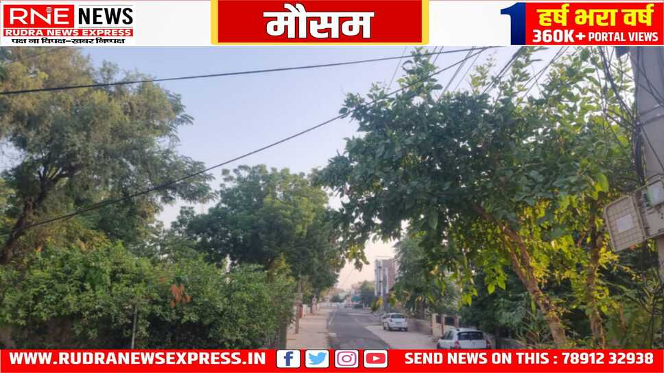 रात और सुबह हो गई ठंडी, दिन का पारा 40 तक पहुंचा