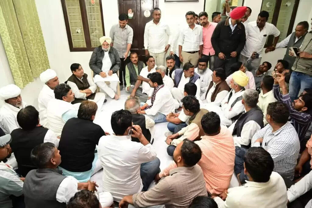 कांग्रेस अध्यक्ष बिशनाराम ने कहा, जिलेवार कार्यकर्ताओं से मिलेंगे, लोकसभा चुनाव-न्याय यात्रा पर होगी बात