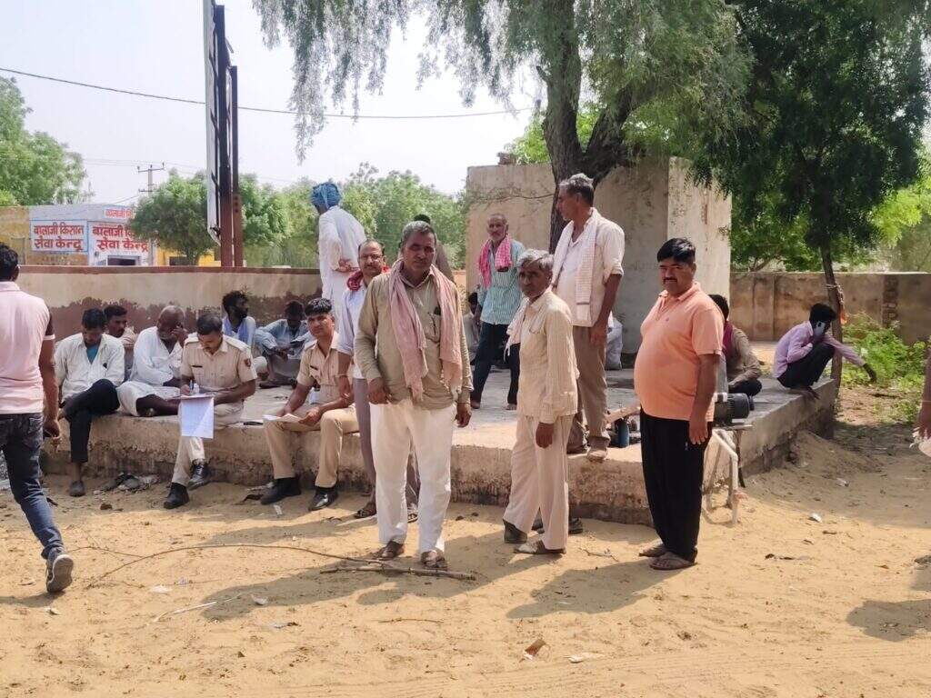 पूगल : पांच साल का बेटा डिग्गी में डूब रहा था, बचाने गया पिता भी साथ डूबा