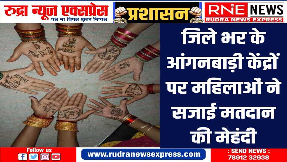 स्वीप गतिविधियों के माध्यम से दिया शत प्रतिशत मतदान का संदेश