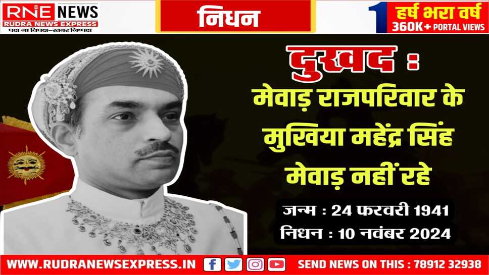 Bikaner के भांजे थे Mahendra Singh Mewar, विधायक विश्वराज सिंह के पिता, सांसद महिमा कुमारी के ससुर, खुद रहे थे सांसद