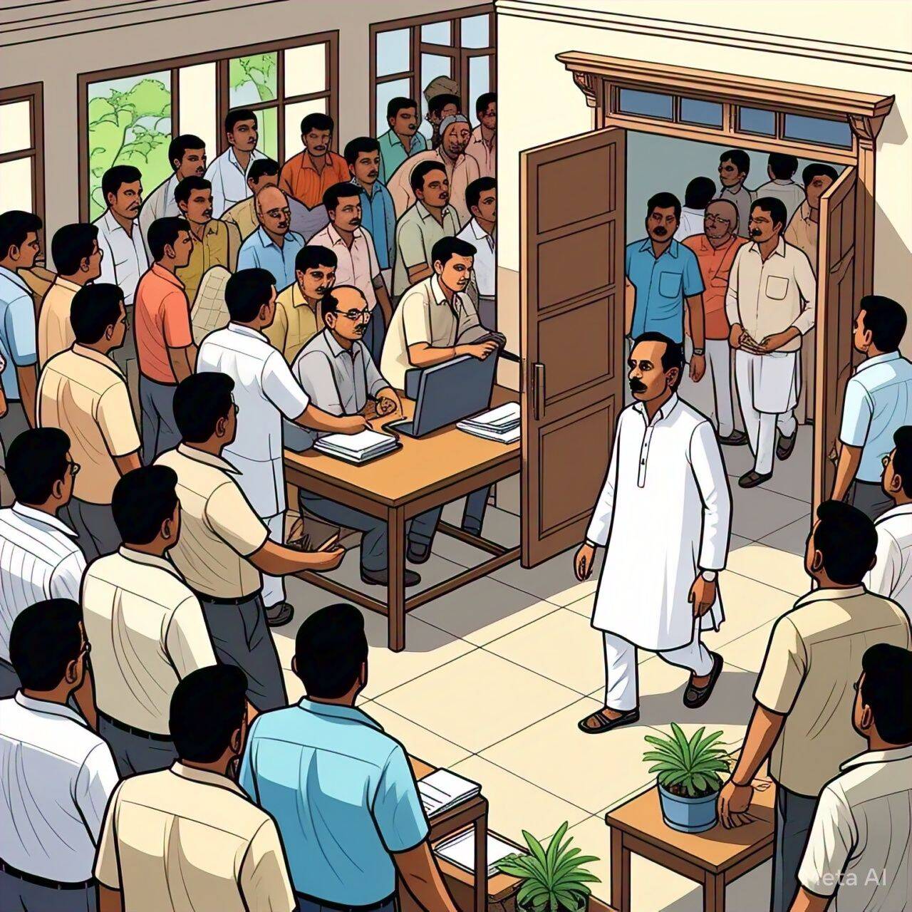 पिछले दरवाजे वाले "श्वान हजारों भौंकतें, गज चलते अपनी चाल" मंत्र में सिद्ध