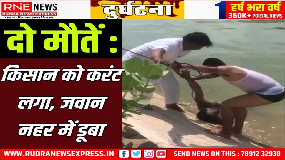 BIKANER : दो अलग-अलग हादसों में दो युवकों की मौत, दो बाल-बाल बचे
