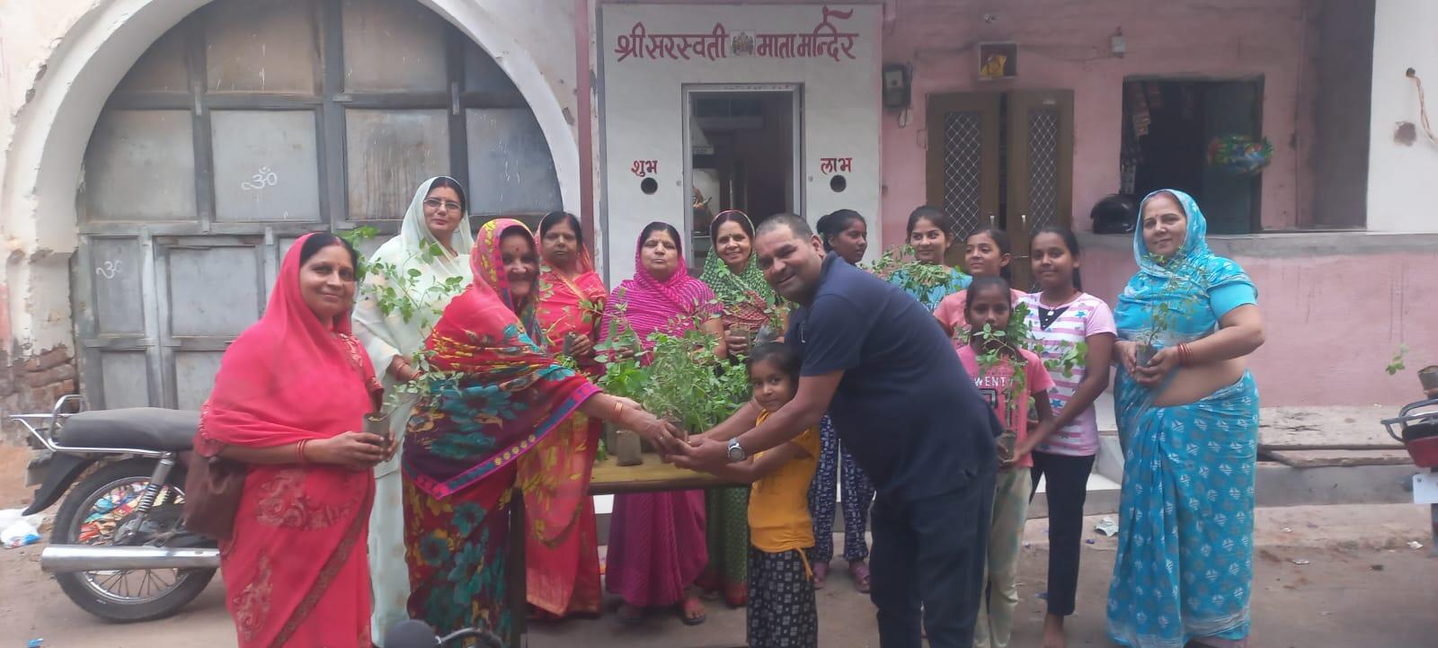 BIKANER : विमलादेवी-ग्वालदास व्यास स्मृति में उदय व्यास इस बार भी तुलसी पौध वितरण करेंगे