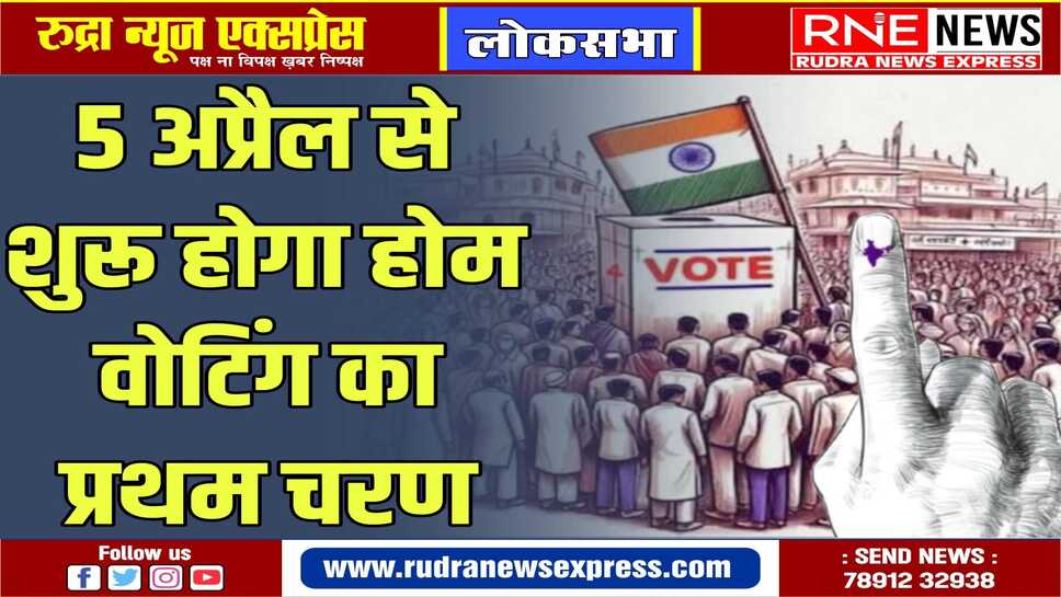 जिले से 3 हजार 596 पात्र मतदाता करेंगे घर से मतदान, पोलिंग पार्टियों को मिला प्रशिक्षण