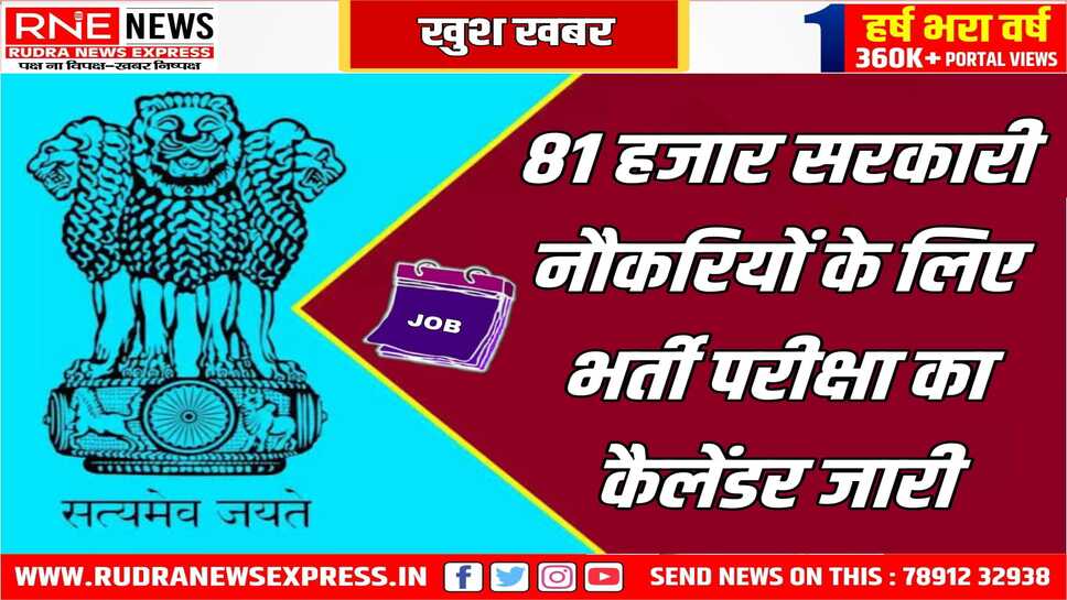 इस माह 13 हजार से अधिक को मिलेंगे नियुक्ति पत्र, सरकारी नोकरी के लिए मिलेंगे नियुक्ति पत्र