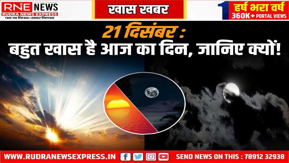 Winter Solstice : आज साल का सबसे छोटा दिन, जल्द डूबेगा सूरज,सबसे लंबी रात होगी!