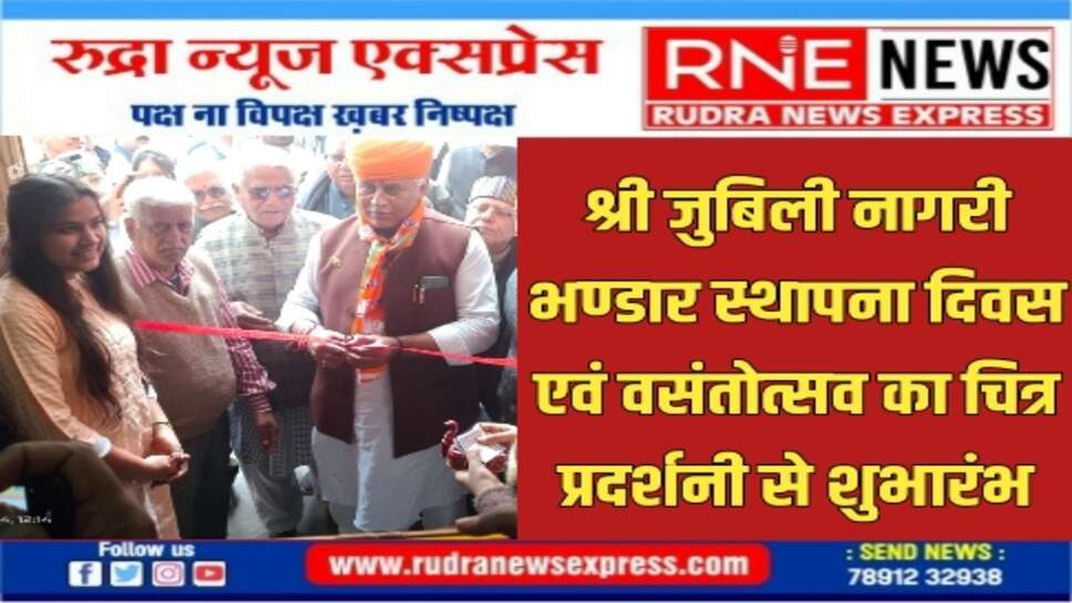 युवा चित्रकारों की कला को राष्ट्रीय, अंतरराष्ट्रीय स्तर पर प्रदर्शित की जानी चाहिए : जेठानन्द व्यास