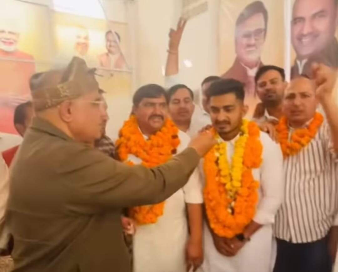 Nokha :उप चुनाव में जीते भाजपा प्रत्याशी आयुष भादू के काफिले पर हमला, पथराव, तोड़-फोड़