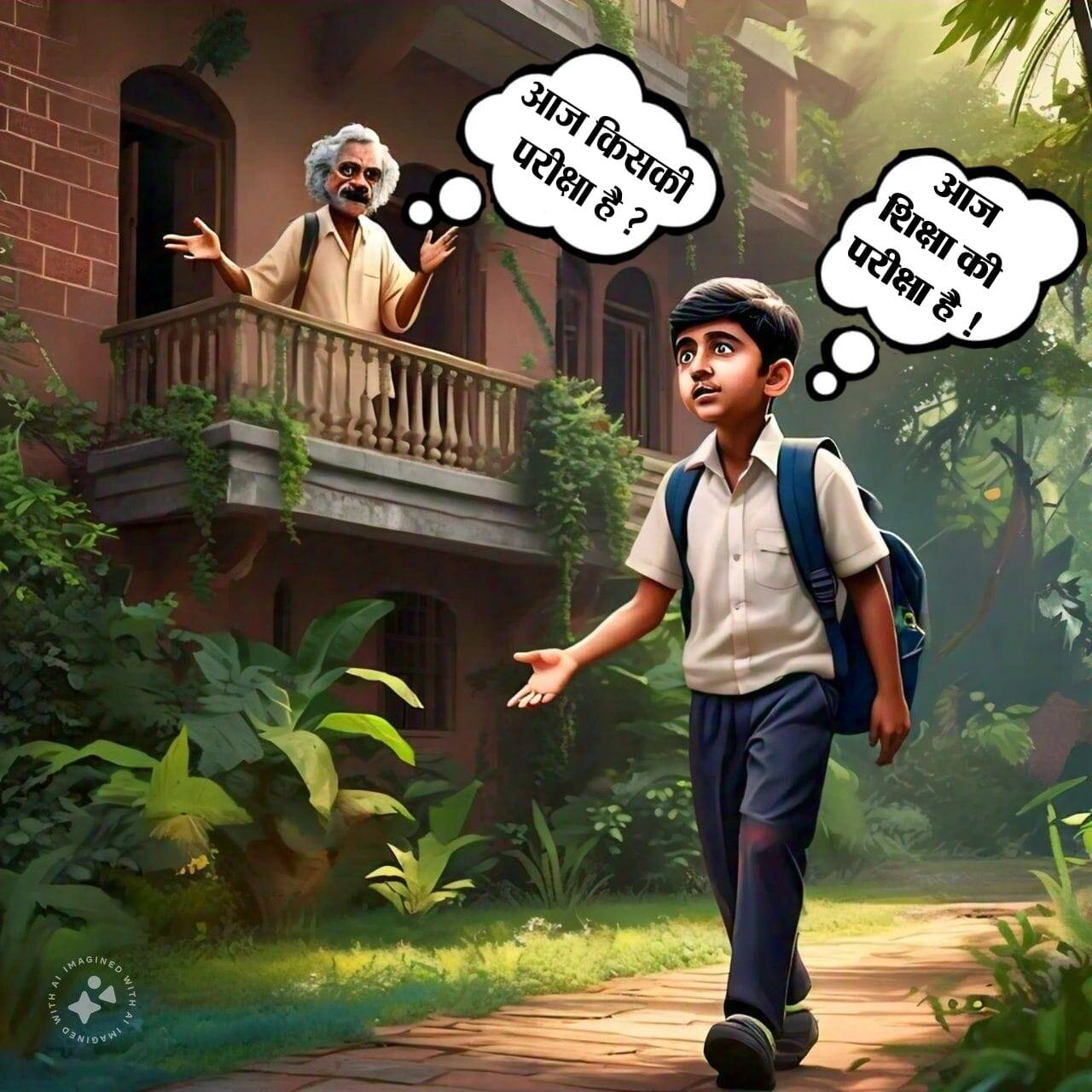 आखिर किसका इम्तिहान : पढ़ाई का या बच्चों के सब्र का !