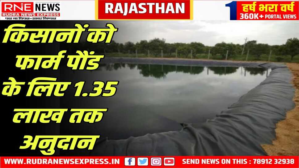 Farm Pond : जानिए Rajasthan में किस किसान को मिलेगा कितना अनुदान, क्या है नियम-शर्तें