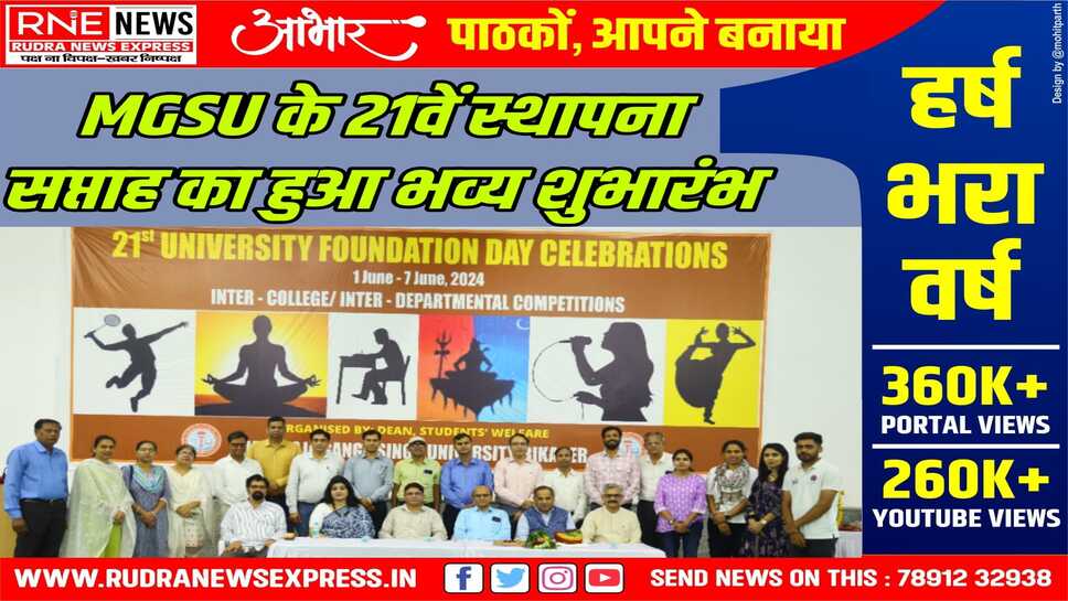 सह शैक्षणिक गतिविधियां करती हैं विद्यार्थी का पूर्ण व्यक्तित्व निर्माण : प्रो अनिल शुक्ला