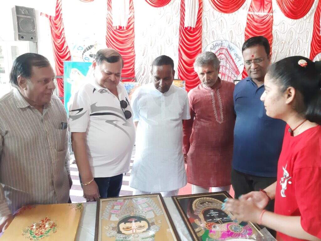 उछब थरपणा के आखिरी दिन बीकानेरी कलाओं की प्रदर्शनी सजी