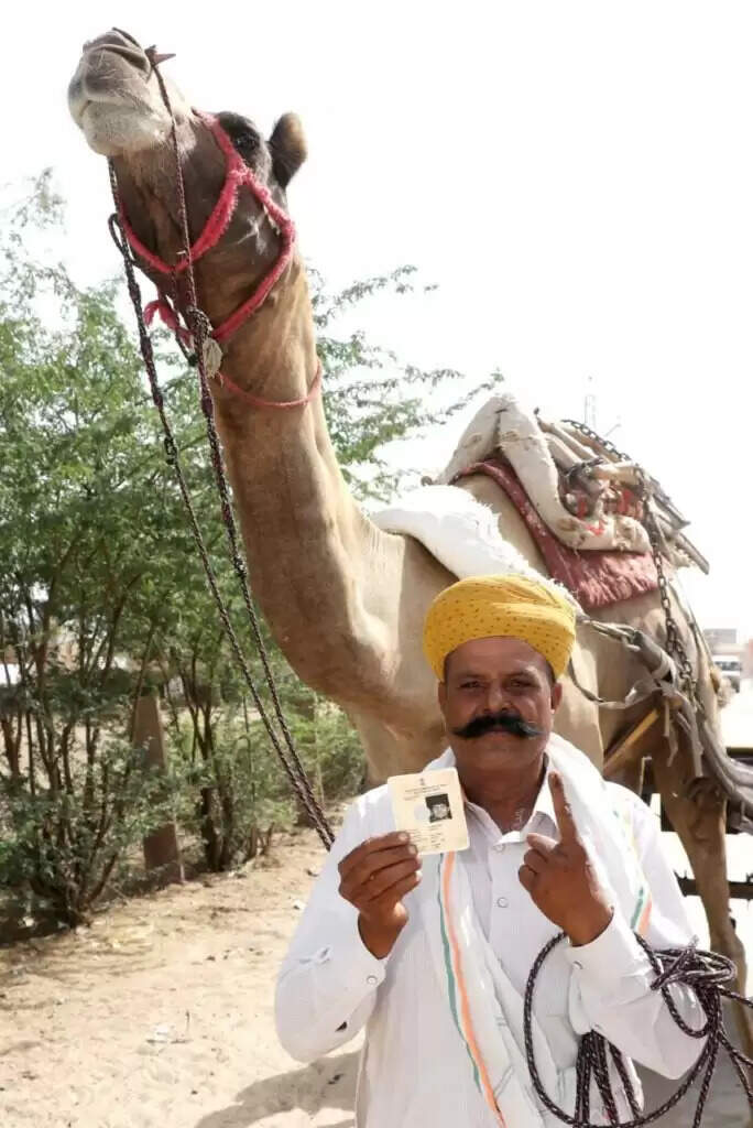 Bikaner Loksabha Election 2024 : तीन बजे तक 40.8 % मतदान, सबसे ज्यादा 50.7% अनूपगढ़, सबसे कम 32.14 % नोखा में