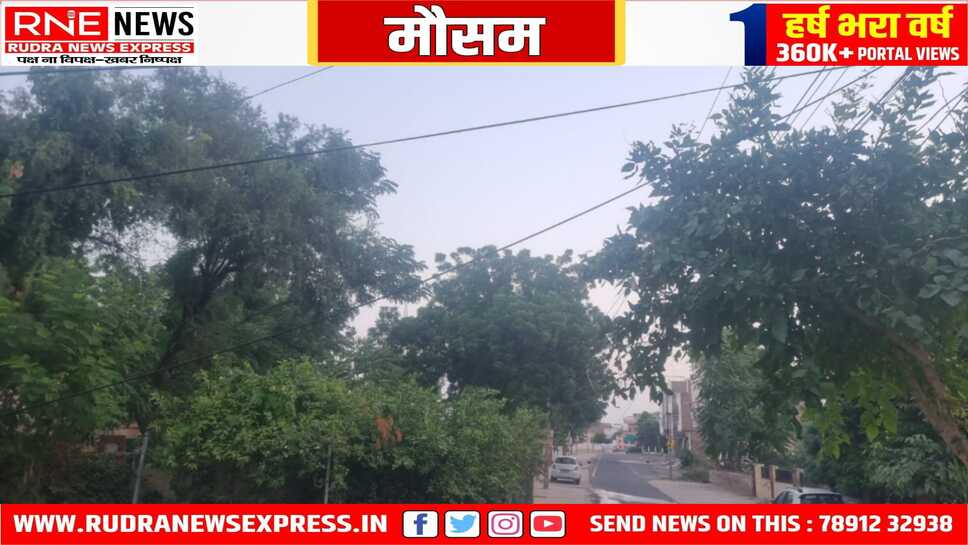 सुबह ठंड कम, हल्की हवा, आसमान बिल्कुल साफ