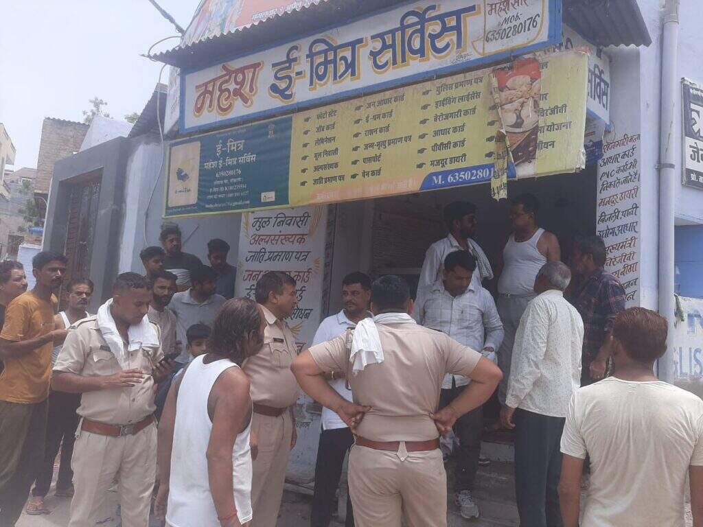 बीकानेर: शीतलागेट की घटना, मौके पर पुलिस पहुंची, चल रही धरपकड़