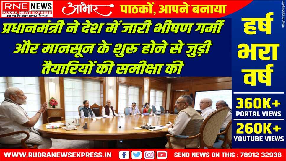 राजस्थान, गुजरात और मध्य प्रदेश के कुछ हिस्सों में भीषण गर्मी