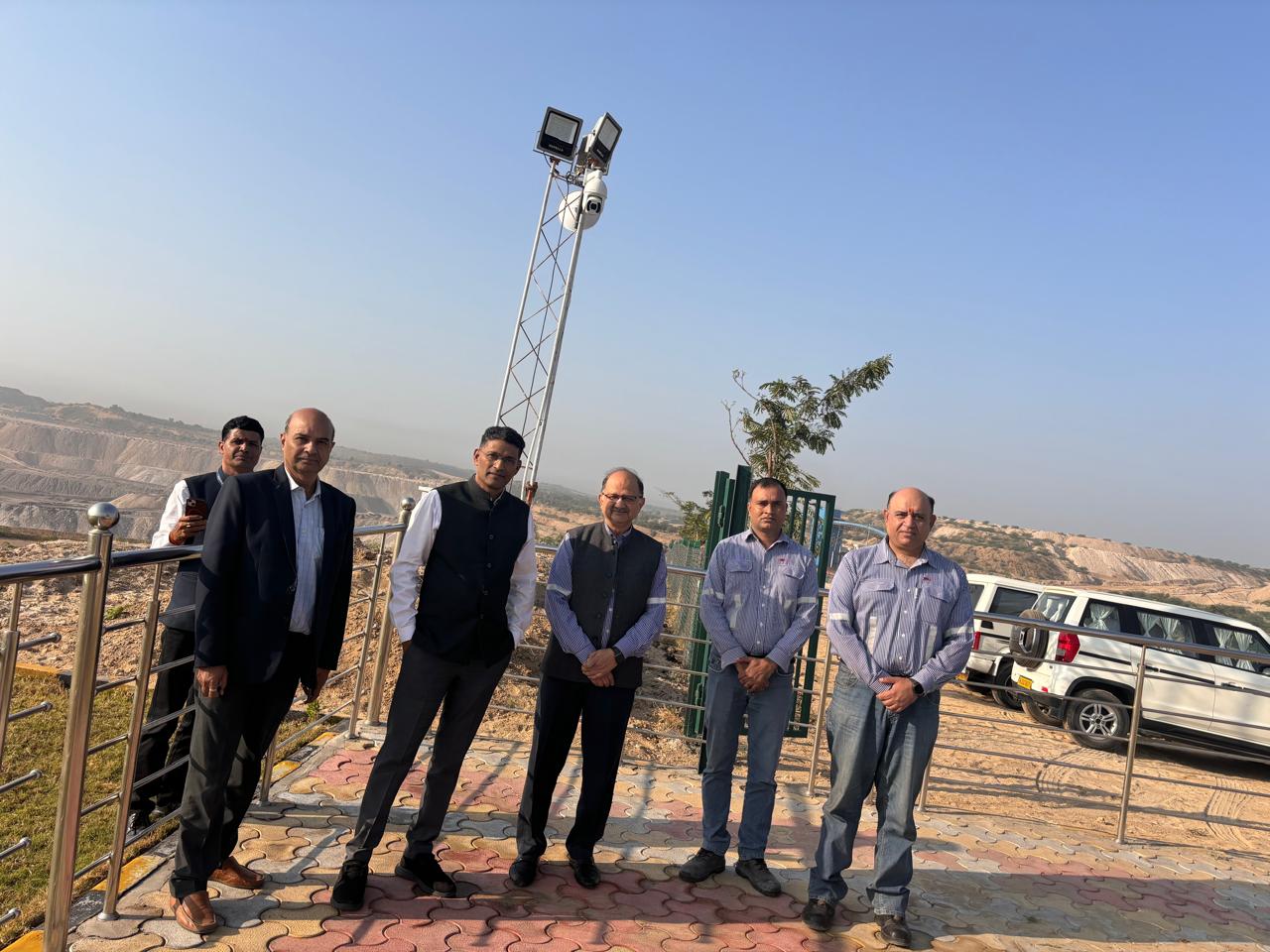 Rajasthan : माइंस सेक्रेट्री टी. रविकान्त ने मंगला प्रोसेसिंग टर्मिनल, जलिपा लिग्नाइट का दौरा किया