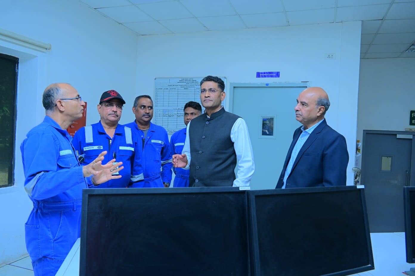 Rajasthan : माइंस सेक्रेट्री टी. रविकान्त ने मंगला प्रोसेसिंग टर्मिनल, जलिपा लिग्नाइट का दौरा किया