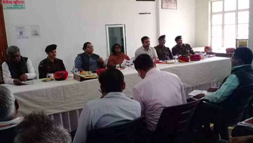 जिला कलेक्टर ने मुकाम मेले की तैयारियों का लिया जायजा