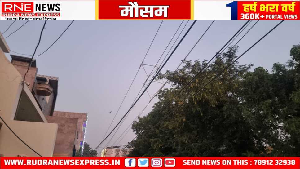 मौसम : शनिवार की सुबह बीकानेर में ठंडी रही, मंद हवा, आकाश साफ