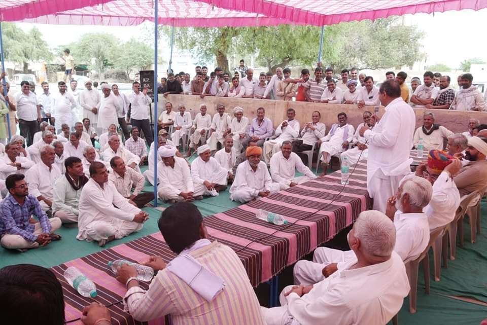 डबल इंजन की सरकार का दावा करने वाले करते केवल छलावा - गोविंदराम